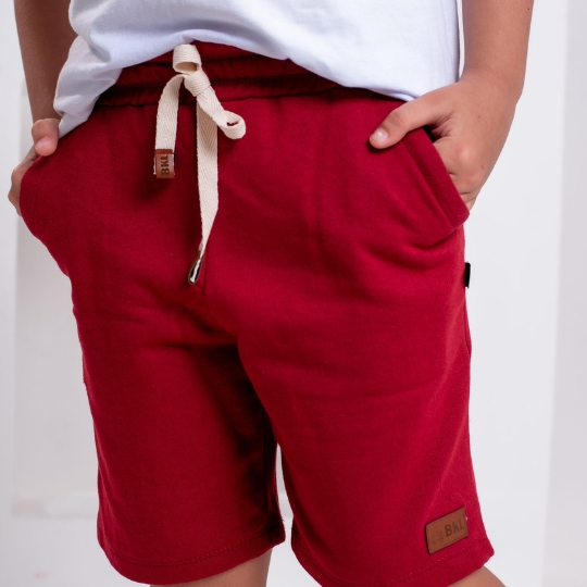 Bermuda Moletom - 2/4/6/8 - Anos INFANTIL A