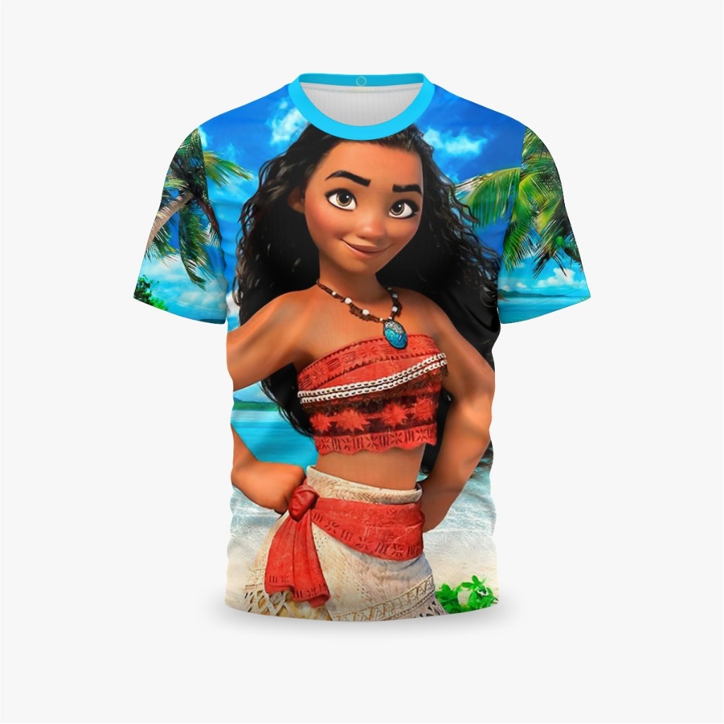 Camisa Camiseta Moana Maui Unissex  Autodescoberta Cultura Polinésia Semideus Mágico Infatil