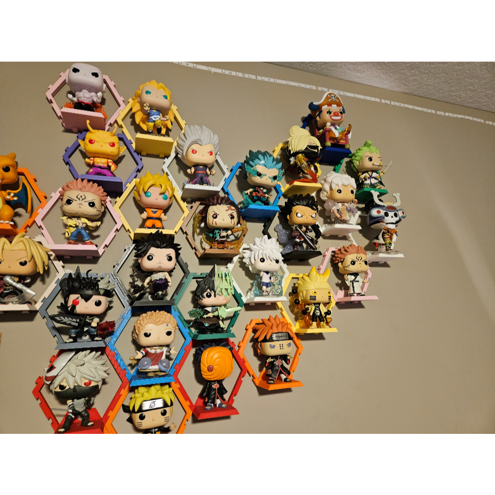 Expositor para Funko Pop em 3D – Suporte Organizador para Colecionadores em Oferta na Shopee
