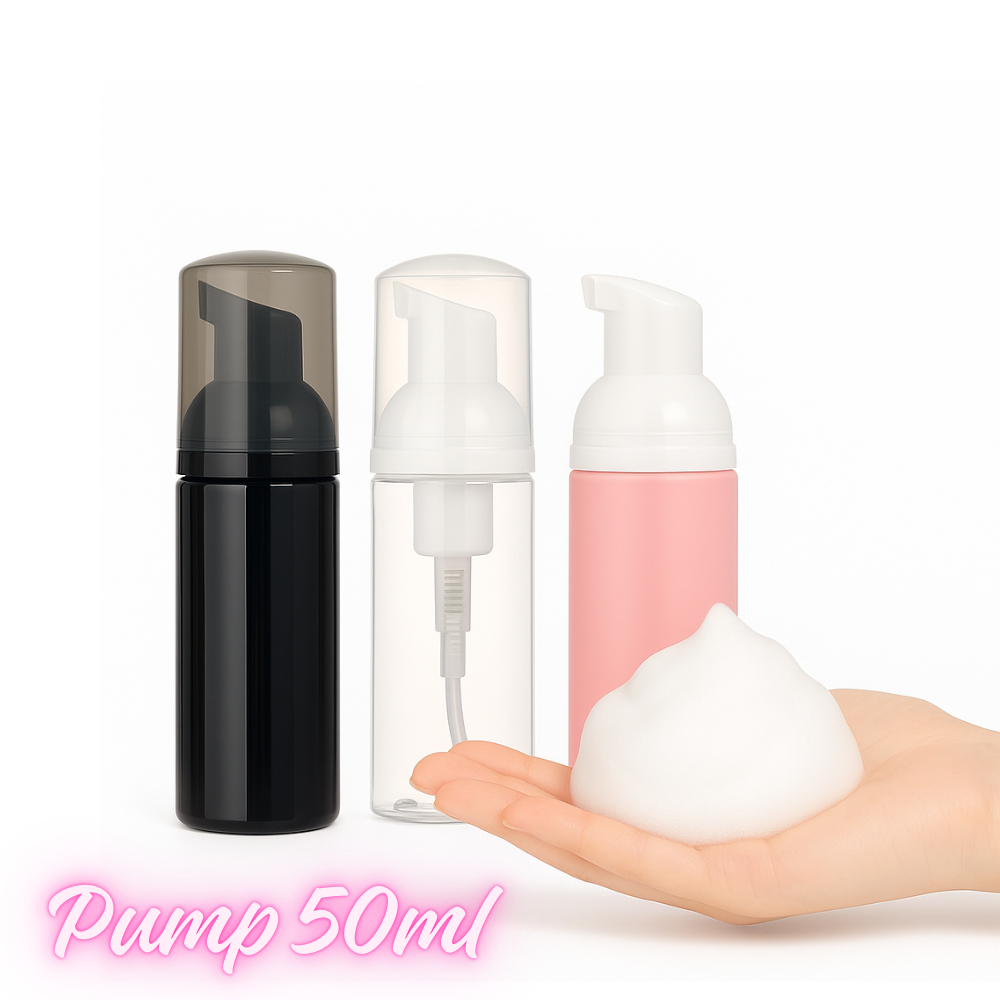 Frasco Pump Espumador Para Alongamento e Extensão de Cílios em Oferta na Shopee