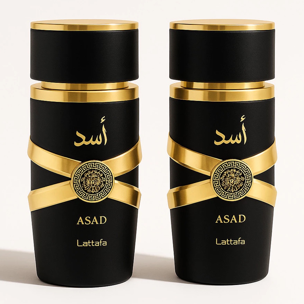 Kit De 1 Até 2 Perfumes Masculinos 100ml Asad Lattafa Eau de Parfum  – Fragrância Importada Árabe em Oferta na Shopee
