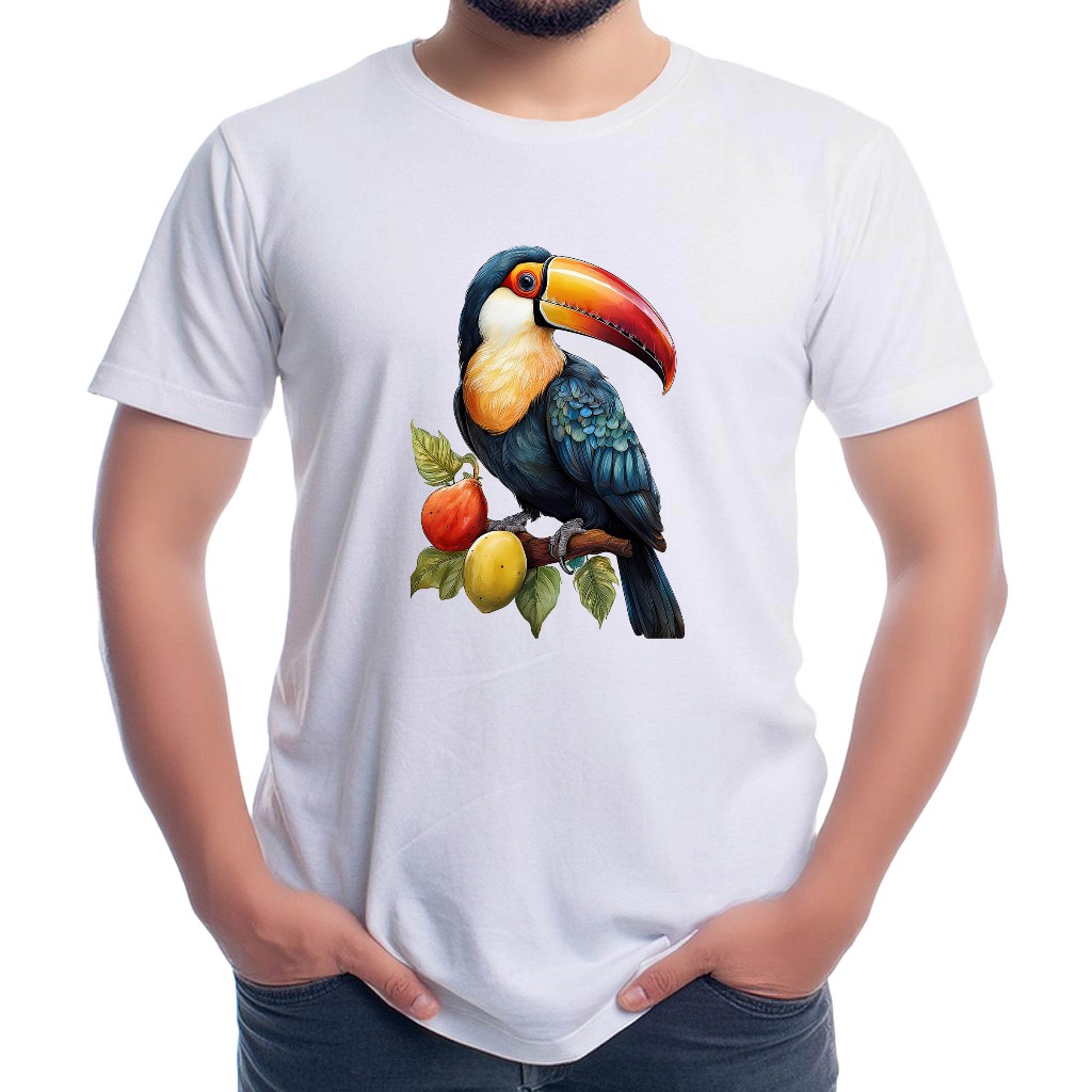 Camiseta personalizada Arte Tucano aves - Cod A282