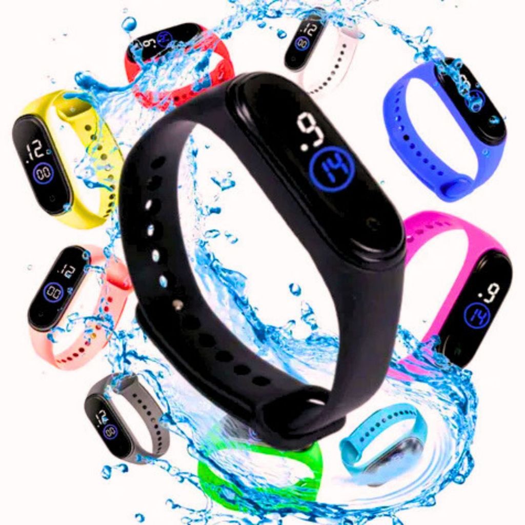 Kit com 25-50 Relógios Digital Bracelete Led Sport M4 Atacado Revenda Lembrancinha em Oferta na Shopee