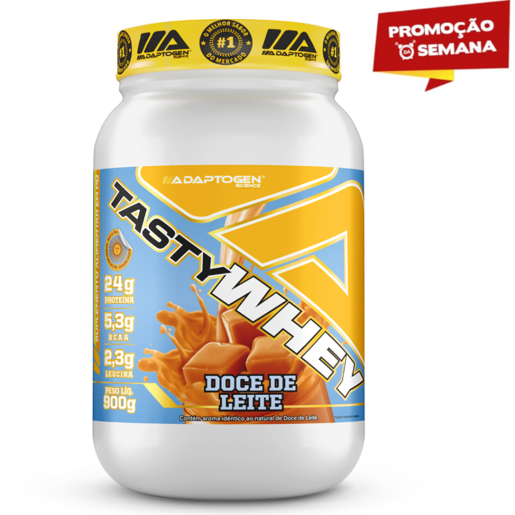 Tasty Whey 3w Gourmet Whey Protein Adaptogen Science Pote 900g Novos Sabores