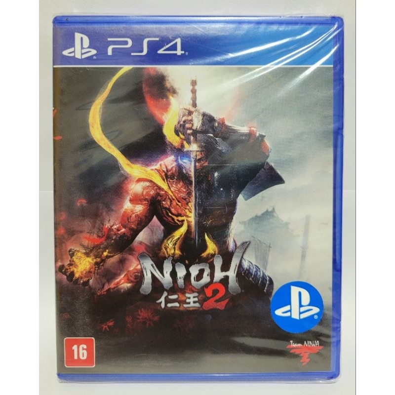 Nioh 2, ( NOVO LACRADO ), jogo original para ps4, mídia física