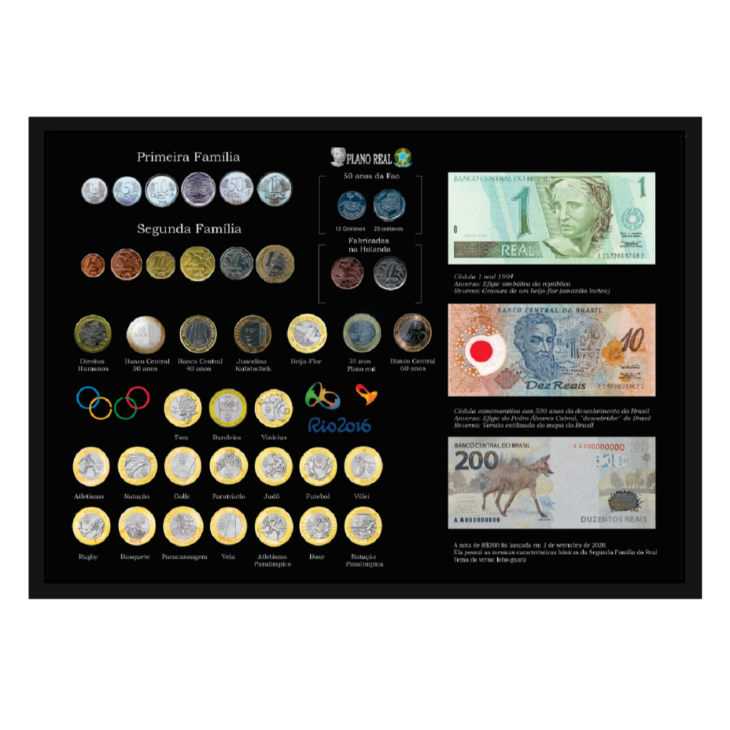 Quadro Magnético com ímãs Porta Coleção Moedas Olimpíadas Jogos Olimpicos Lobo Colecionador