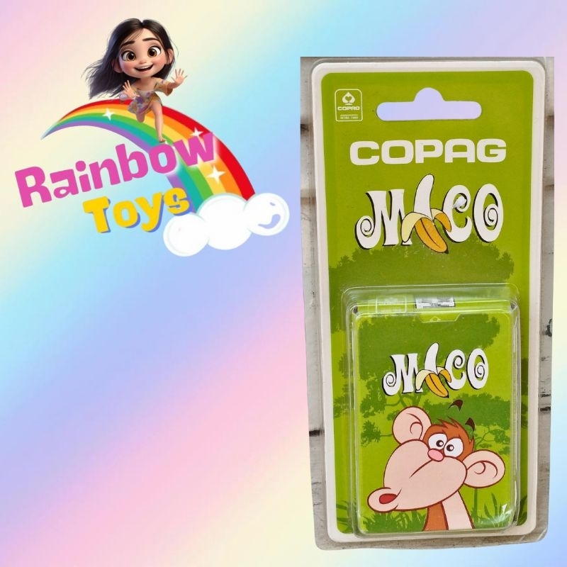Jogo de cartas Mico, Copag, na embalagem