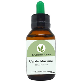 Extrato De Cardo Mariano 100ml - Tintura Mãe em Oferta na Shopee