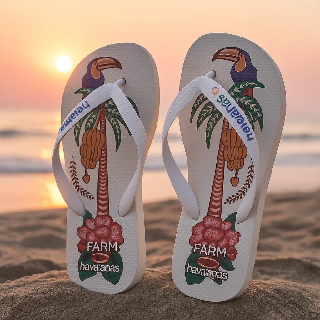 Chinelo Feminino Estampado Exclusivo – Leve, Confortável e Antiderrapante – 33 ao 40