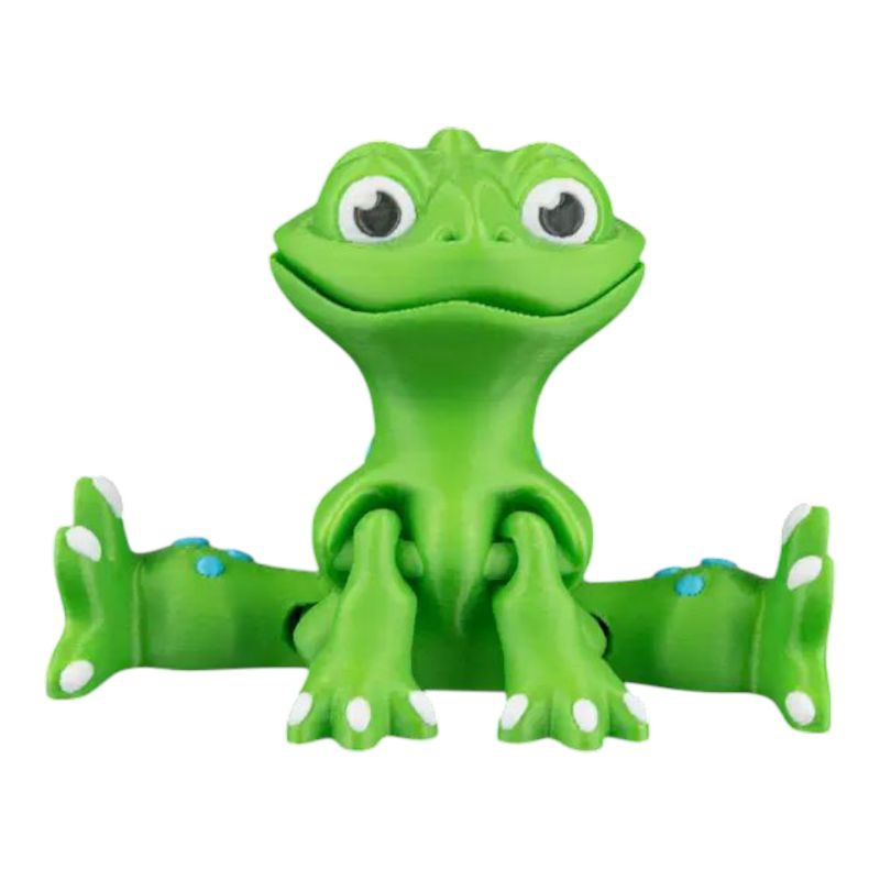 Sapinho Articulado Gencko 🐸 | Impressão 3D em PLA | Decoração Criativa