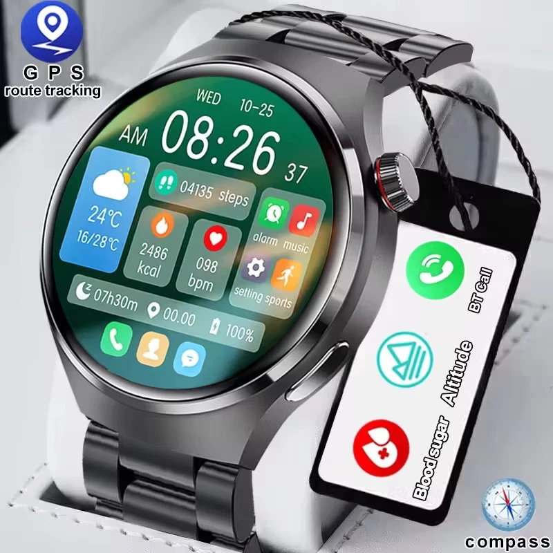 2025 M18 Inteligente  GPS Rastreamento Bússola Das Mulheres Dos Homens Tela De Toque Completa Es