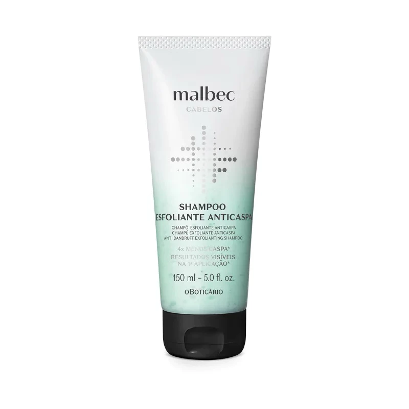 Shampoo Esfoliante Anticaspa Malbec 150ml