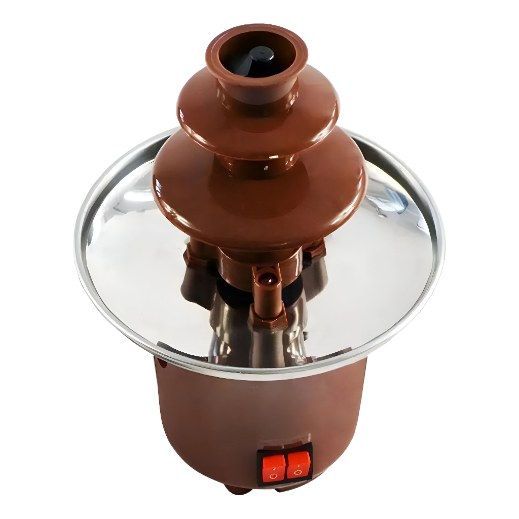Fonte de Chocolate Panela de Fondue Mini Cascata Elétrica 110V 220V Panela Fonte Chocolate Cozinha