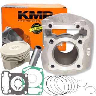 Kit Cilindro Motor Fazer 150 / Crosser 150 / Ybr 150 Factor (Pistão / Anéis / Juntas) Kmp em Oferta na Shopee