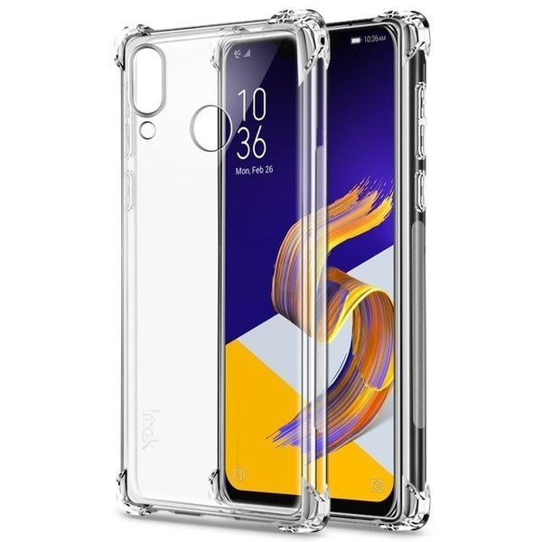 Capa Capinha  - Zenfone 5Z - 620KL TPU Flexível Transparente Com Proteção UV e Borda Anti-Shock em Oferta na Shopee