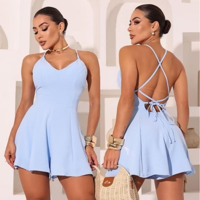 Macacão Feminino Curto Luxo: Elegância em Cada Detalhe (36 ao 44) Tendência 2026