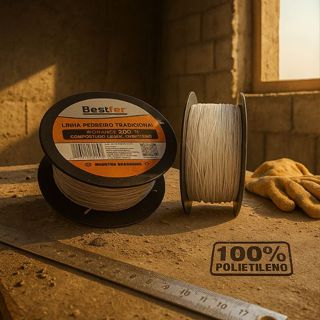 Linha para Pedreiro Tradicional com 100 Metros - Bestfer em Oferta na Shopee