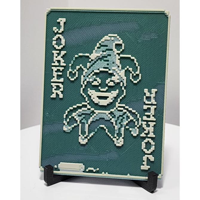 Quadro Negro Joker Curinga - Carta Balatro
