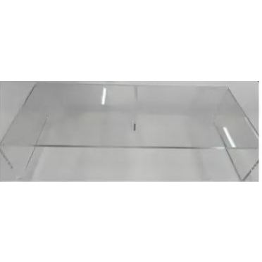 Suporte Acrílico Cristal Personalizado 50x22x5cm Mesa Notebook Monitor em Oferta na Shopee
