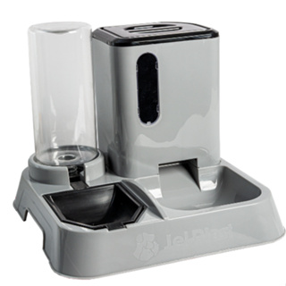 Kit Bebedouro Comedouro Automatico Premium Cachorro Gato Prático 1 litro Jel plastic em Oferta na Shopee