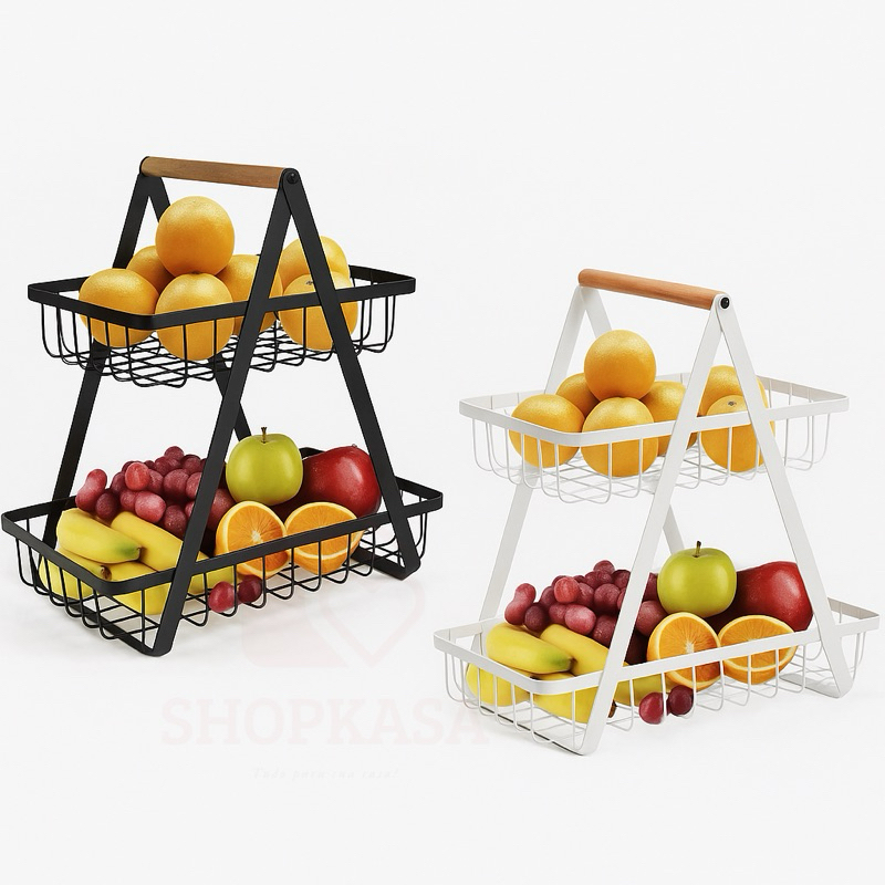Fruteira de Mesa ou Cesto Multiuso Metal Organizador Para Casa Cozinha Aramada em Oferta na Shopee