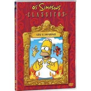 DVD Os Simpsons Clássicos- Céu e Inferno Original