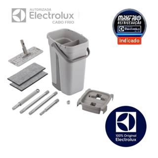 Mop Flat Lava e Seca  com Refil Extra de Microfibra Electrolux ORIGINAL em Oferta na Shopee