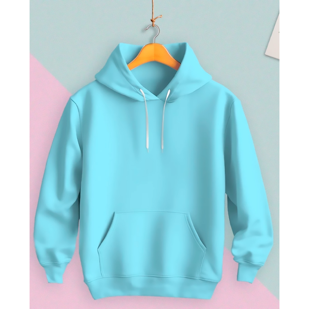 Blusa de Frio Feminino Infantil Liso Casaco Básico Infantil Moletom Infantil Casaco Criança Moda
