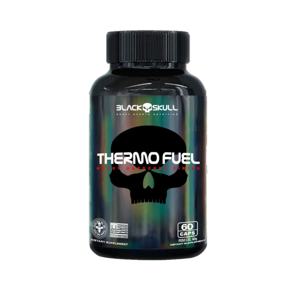 Thermo Fuel Termogênico 60 Cápsulas - Black Skull