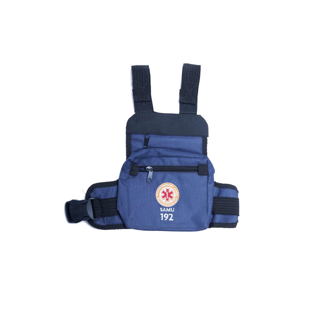 Bolsão de Perna Espumado Bordado Samu – Azul em Oferta na Shopee