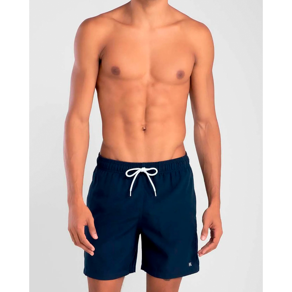 Short Bermuda Masculino Praia Piscina Básico Liso Mash em Oferta na Shopee