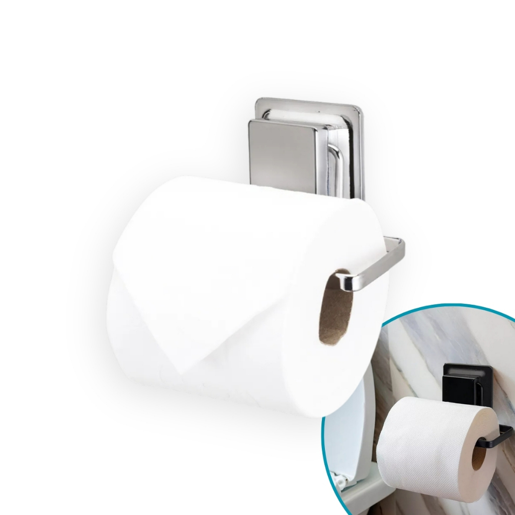 Suporte Porta Papel Higienico Papeleira com Ventosa Banheiro Arthi em Oferta na Shopee