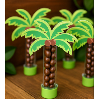 Aplique coqueiro/tags/festa tropical/tubete/lembrancinhas em Oferta na Shopee