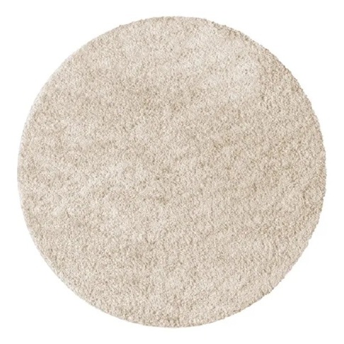 Tapete Vip Redondo 150x150 Jolitex Pelo Fácil Limpar-Fend em Oferta na Shopee