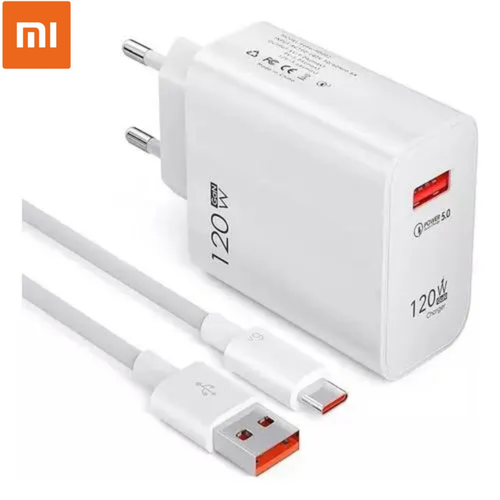 Carregador 120W Carregador Xiaomi 67W Tipo C Poco X3 Poco X4 Pro Poco X5 Redmi Note 12 S20 Fe S21 Ultra S22 S23 S24 S25 em Oferta na Shopee