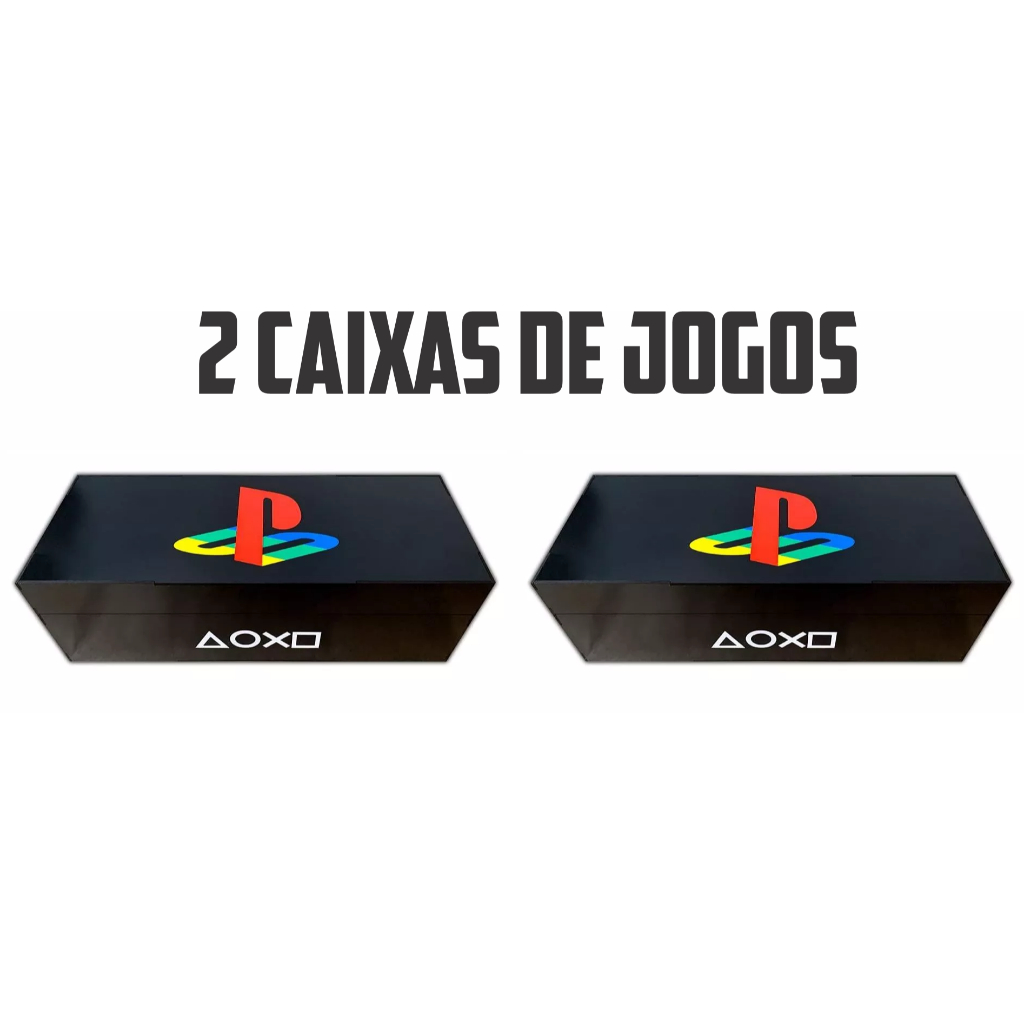 kit 2 caixas jogos ps5