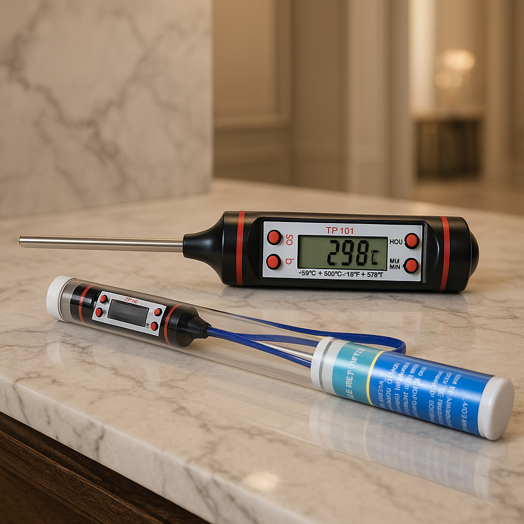 Termômetro Culinário Cozinha Digital Espeto P/ Cozinha temperatura Top