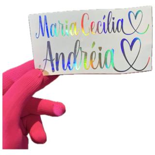 3 Adesivos Seu Nome 15cm de largura LEIA O ANUNCIO em Oferta na Shopee