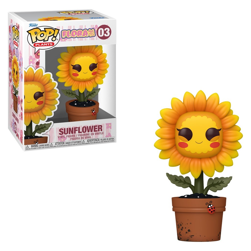 FUNKO POP PLANTS FLORA SUNFLOWER 03 NOVO ORIGINAL