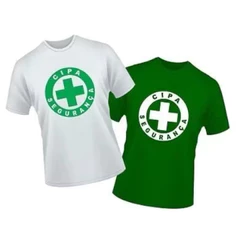camiseta(CIPA SEGURANÇA)100% algodão de alta qualidade e conforto