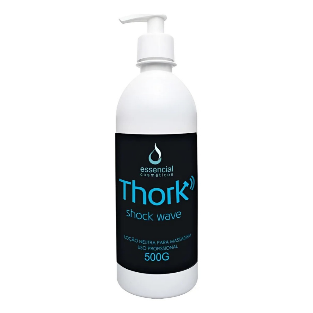 Loção Neutra Para Massagem Thork 500g Essencial Cosméticos Neutra