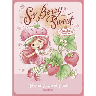 Papel de Carta Moranguinho 48 Folhas - Animativa em Oferta na Shopee