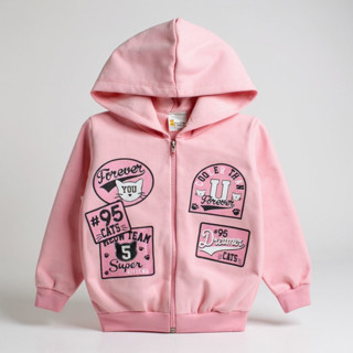 Casaco Menina Moletom Jaqueta Capuz E Zíper Roupa Frio em Oferta na Shopee