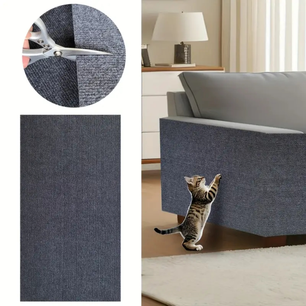 Arranhador Adesivo para Gatos Protetor Sofá Cama Paredes Multifuncional Carpete Premium em Oferta na Shopee