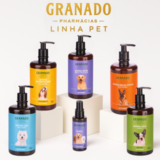 Shampoo Granado Pet Neutro Filhotes Pelos Claros Pelos Escuros Pelos Longos 500ml Colônia Pet Granado 120ml em Oferta na Shopee