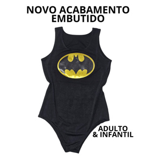Body similar Fantasia Batgirl similar ADULTO e infantil para carnaval e festa do Batman em Oferta na Shopee