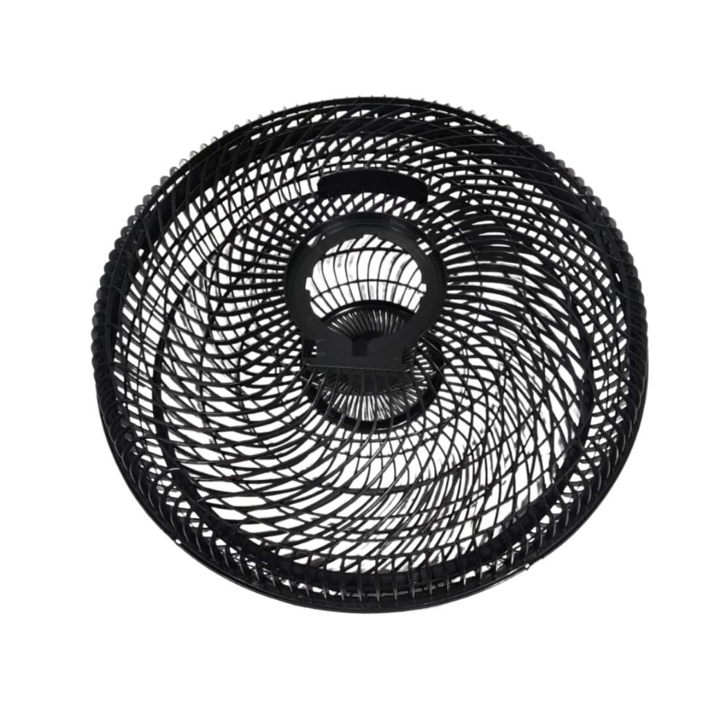 Conjunto de Grade Dianteira e Traseira com Helice Original Ventilador Britânia Bvt400 - Sem Porca