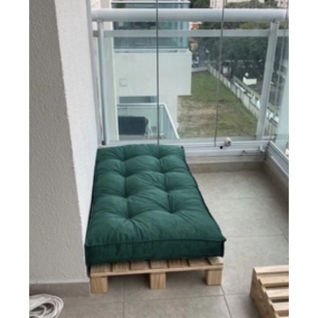 ALMOFADA FUTON 90 X 60 CM em Oferta na Shopee