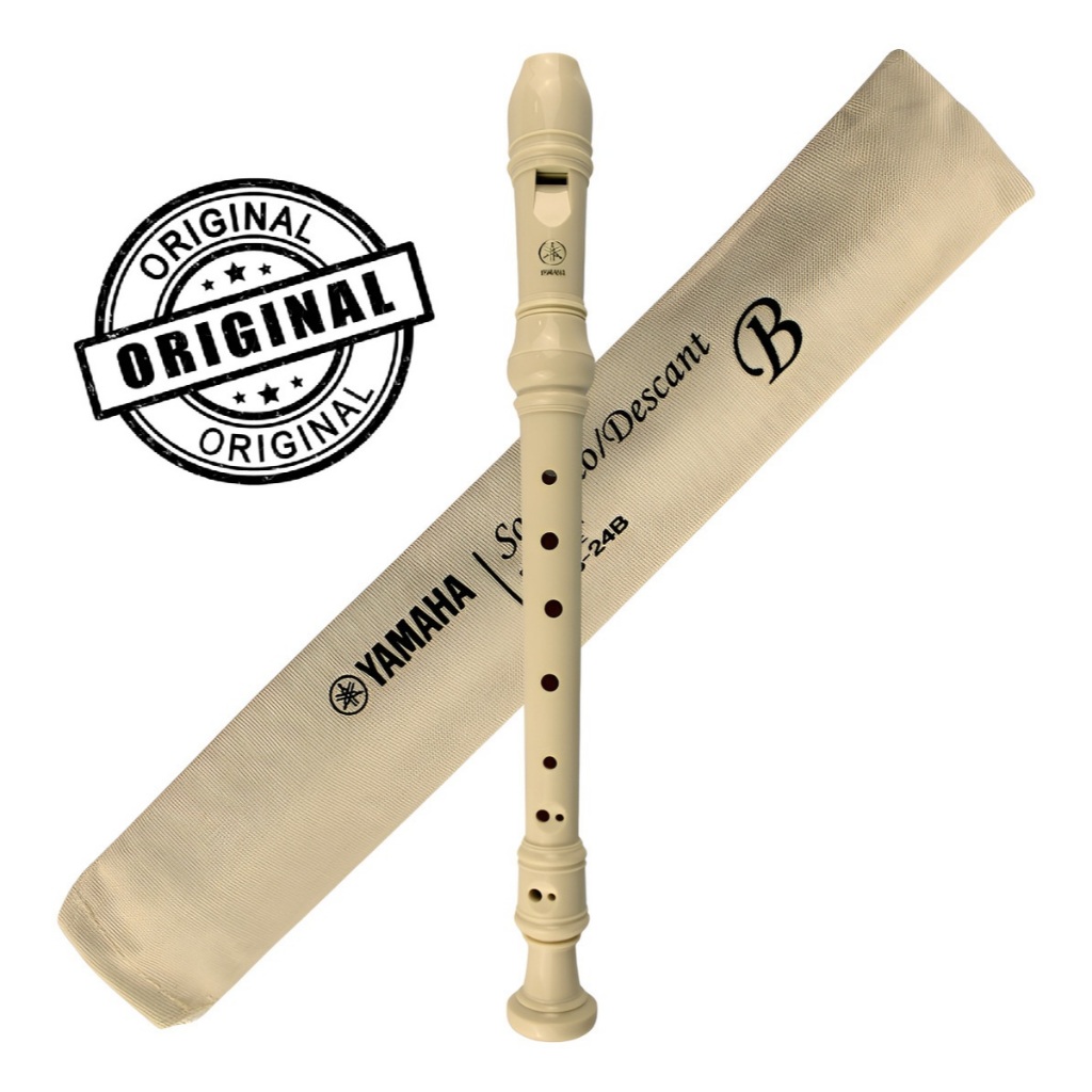 Flauta Soprano Yamaha Yrs24b Cm Barroca em Oferta na Shopee