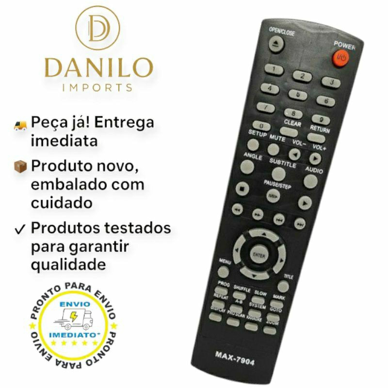 CONTROLE REMOTO compatível DVD SEMP TOSHIBA (MAX-7904)C01232
DVD3280/MAX-7904 envio imediato 📦..